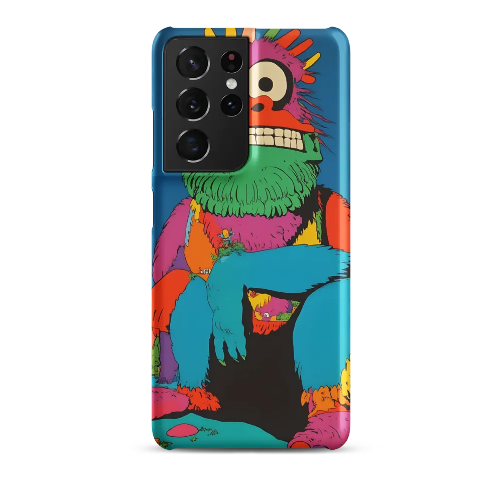 Whimsical Giant: A Playful Monster Encounter