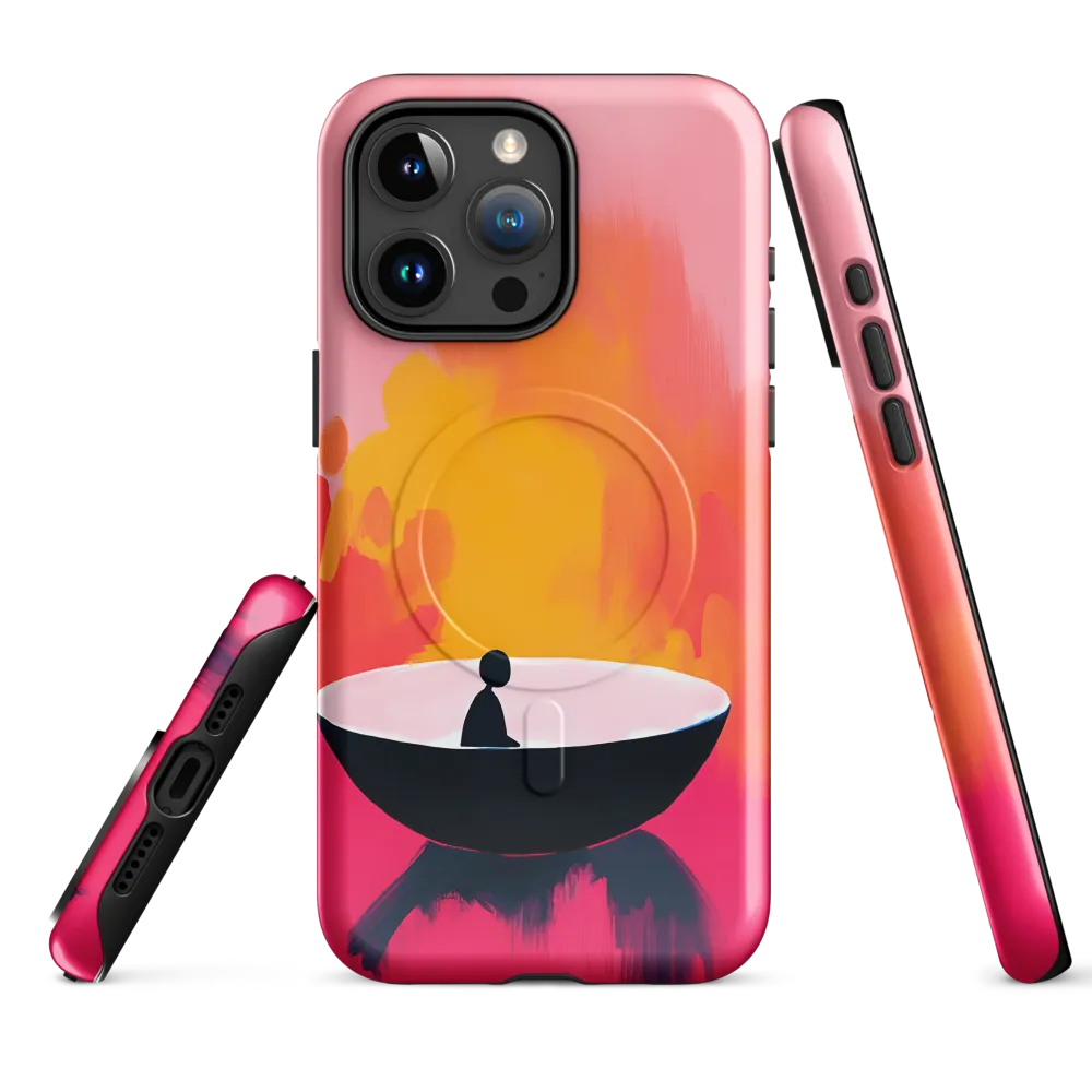 Reflections of Solitude | Phone Case |  15 Pro Max | MagSafe® Tough Case | Glossy