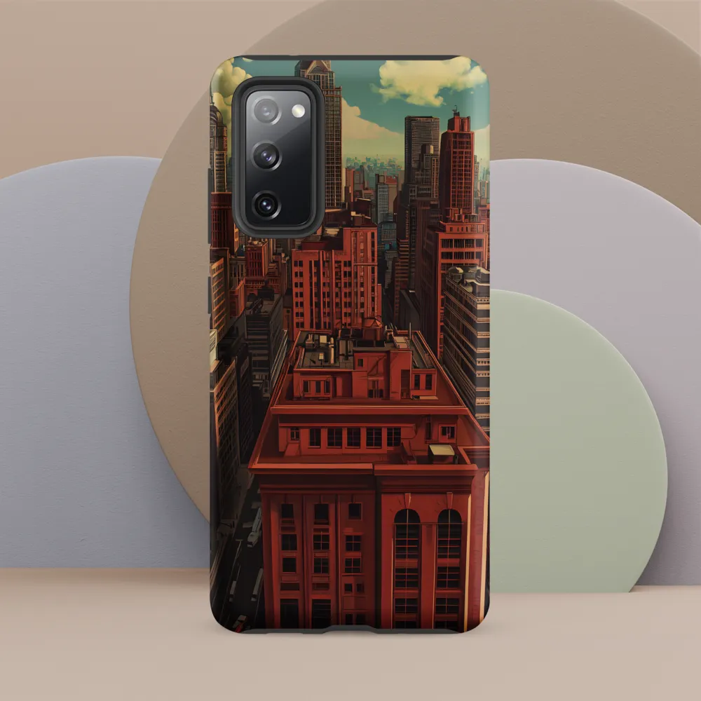 Urban Reverie: A Journey Through the City | Phone Case |  S20 FE | Tough Case | Matte