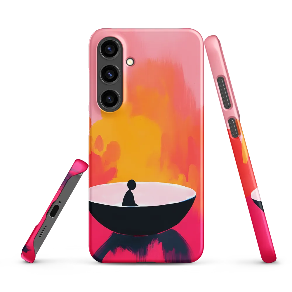 Reflections of Solitude | Phone Case |  S24 Plus | Snap Case | Matte