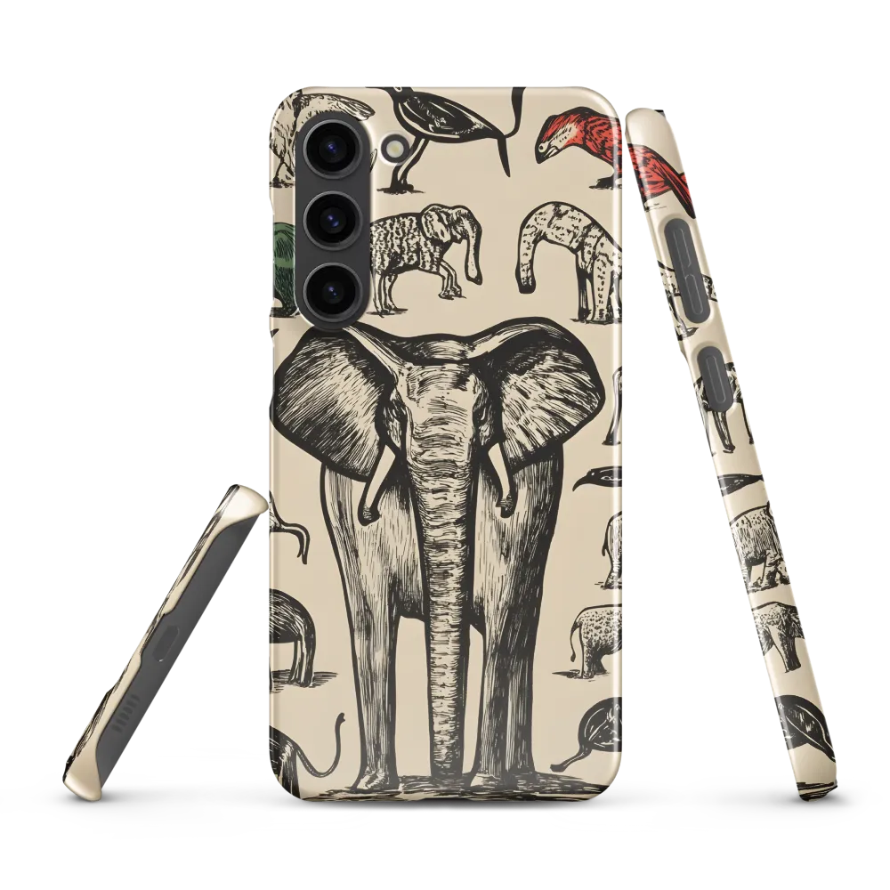 Whimsical Wildlife: A Linocut Journey