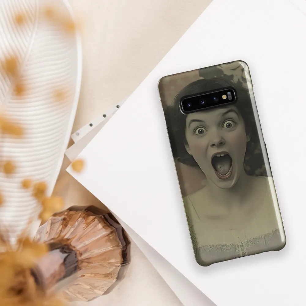 Surreal Shock | Phone Case |  S10 Plus | Snap Case | Glossy