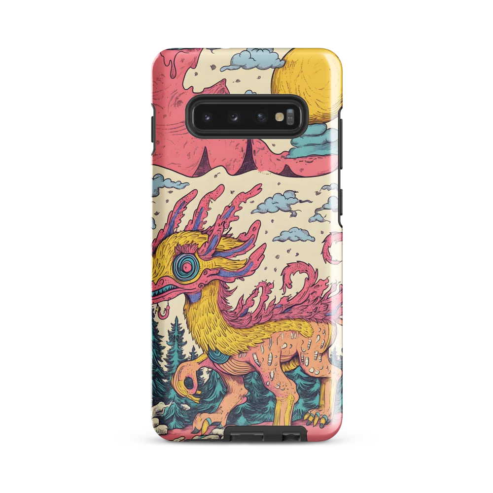 The Whimsical Beast | Phone Case |  S10 Plus | Tough Case | Glossy