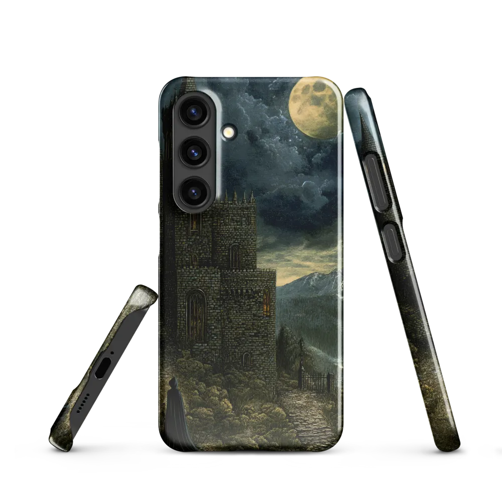 Whispers of the Moonlit Castle | Phone Case |  S24 | Snap Case | Glossy