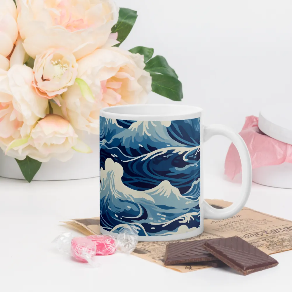 Nautical Dreams: Waves of Adventure | Mugs | Multiple Sizes & Colors