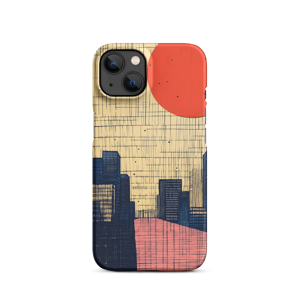 Urban Echoes: A Minimalist Cityscape
