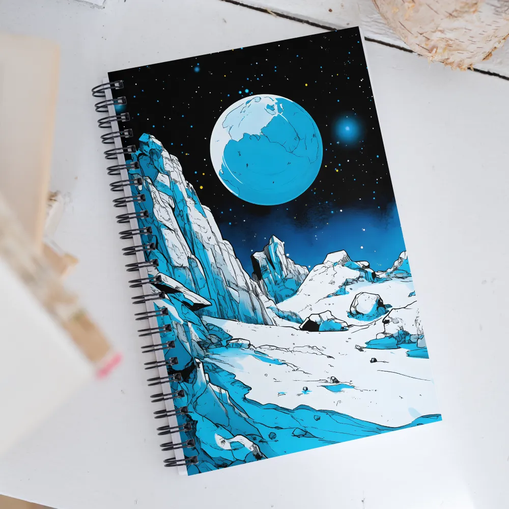 Celestial Ice | Spiral Notebook