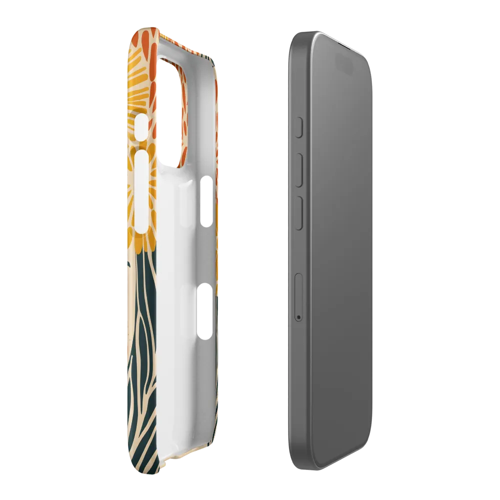 Serenity in Bloom | Phone Case |  16 Pro | Snap Case | Matte