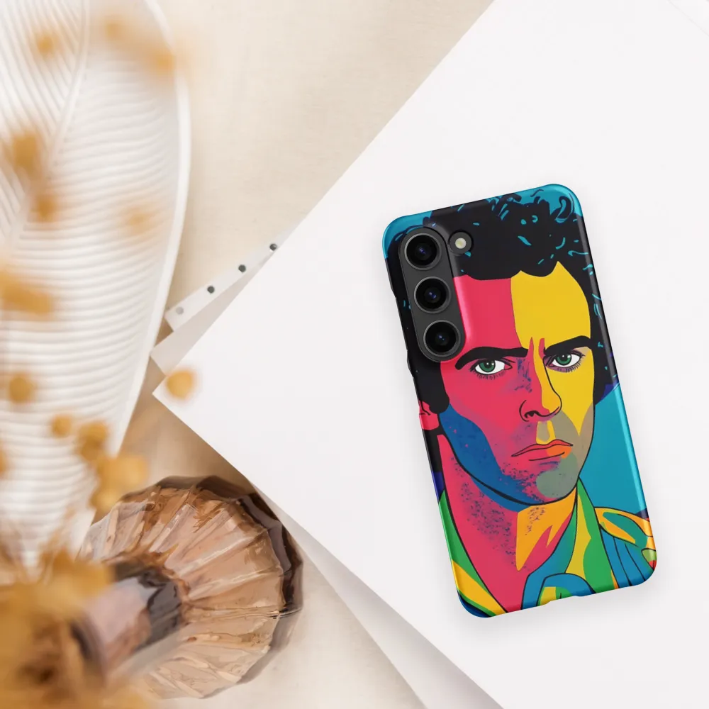 Electric Visage: A Portrait of Vibrance