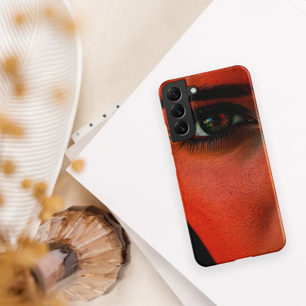 Gaze of Intensity | Phone Case |  S22 Plus | Snap Case | Matte