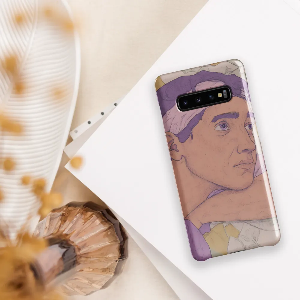 Contemplation in Pastel Hues | Phone Case |  S10 Plus | Snap Case | Glossy