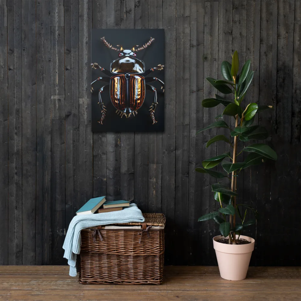 Luminous Insect Majesty | Thin Canvas | 20″×28″
