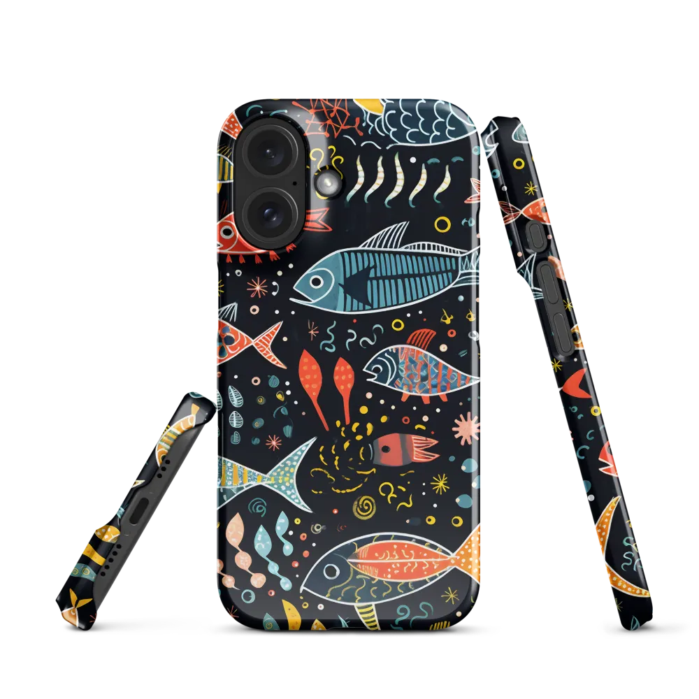 Whimsical Underwater Dance | Phone Case |  16 | Snap Case | Glossy