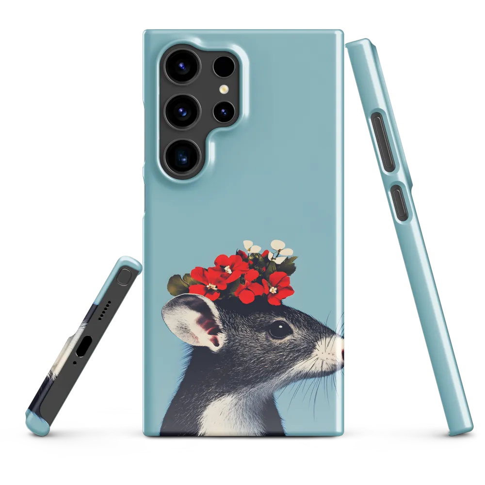 Whimsical Flora: A Mouse's Floral Crown