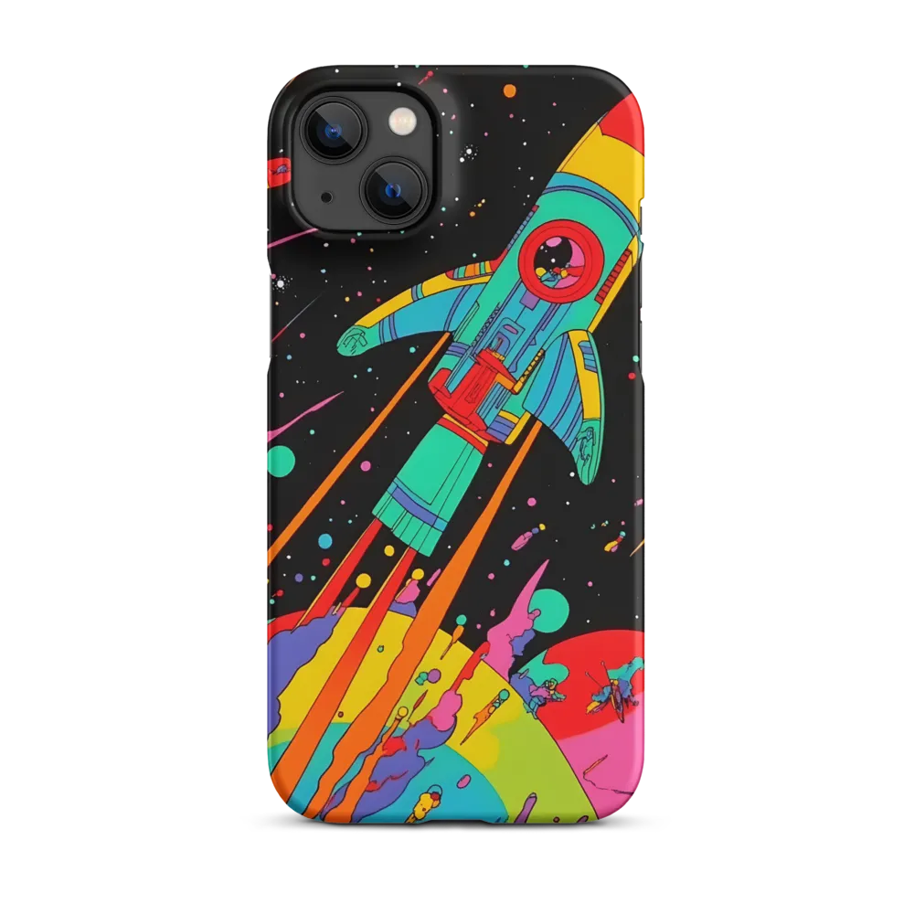 Cosmic Voyage: The Neon Lift-Off