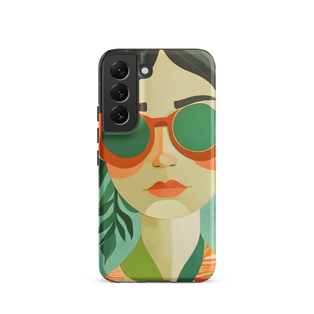 Bold Serenity: A Modern Portrait