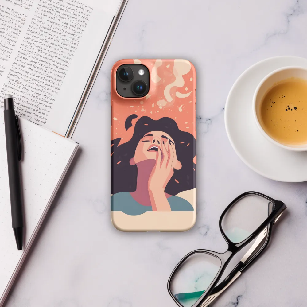 Whispers of Reflection | Phone Case |  15 Plus | Snap Case | Matte