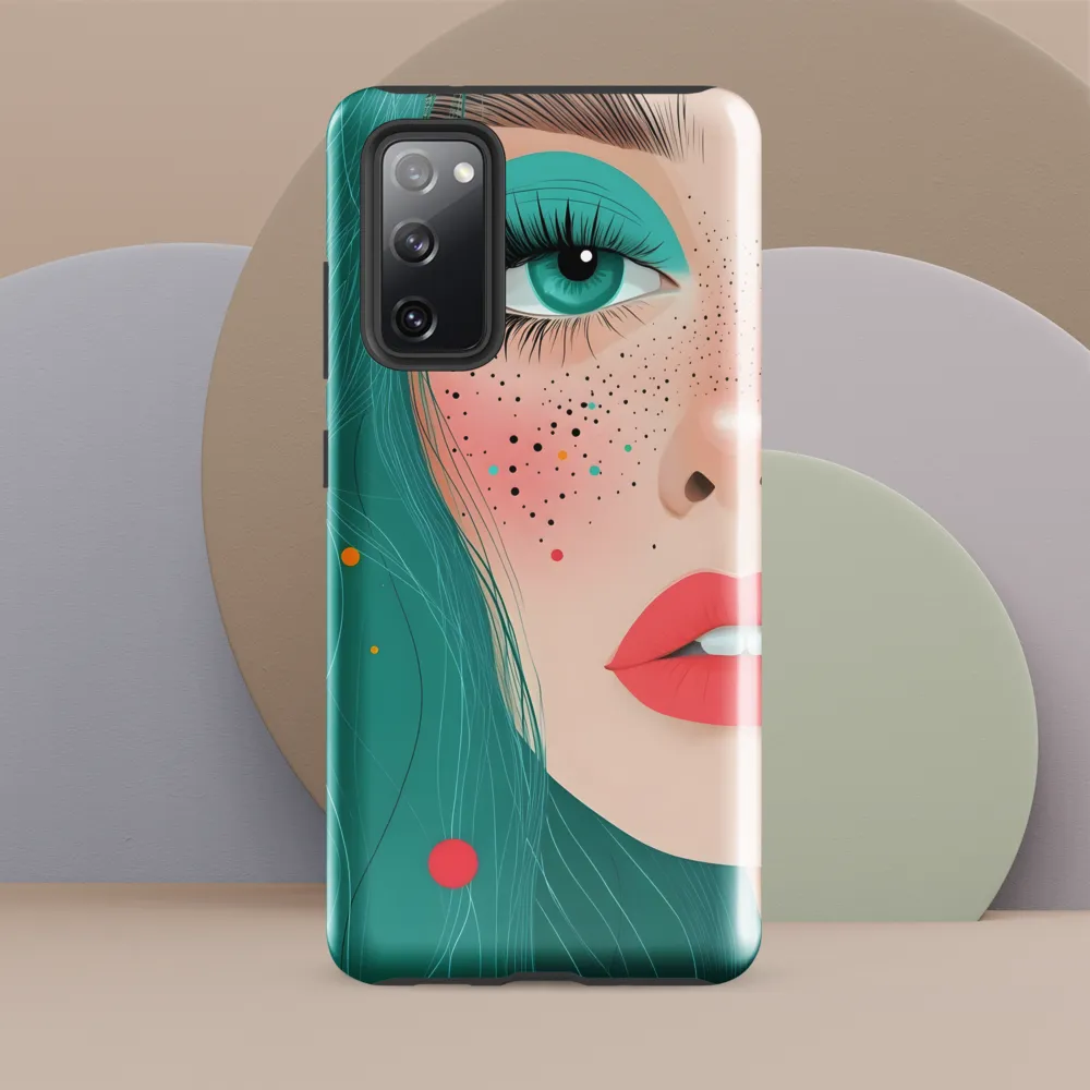 A Playful Portrait: Turquoise Temptation