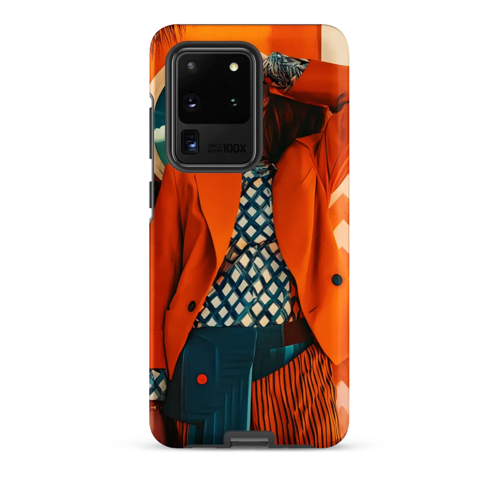 Vibrant Interplay: A Fusion of Fashion and Nature