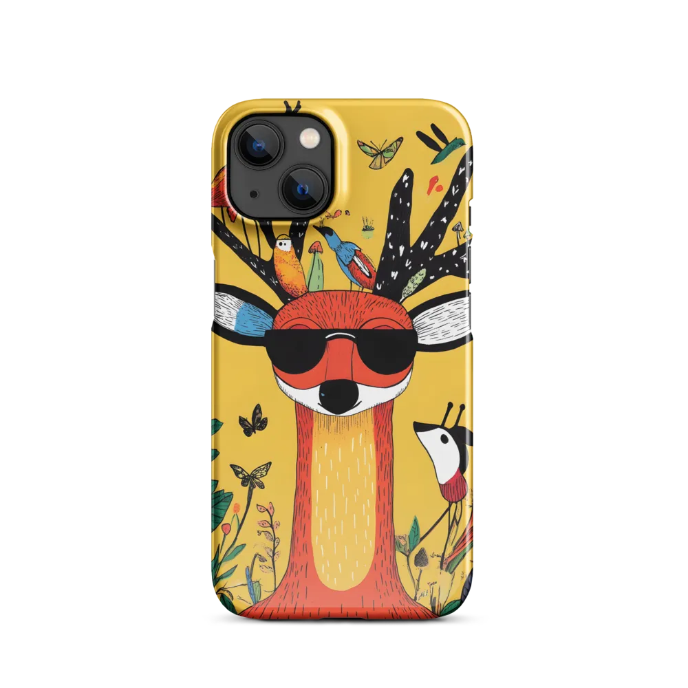 Playful Deer with Sunglasses