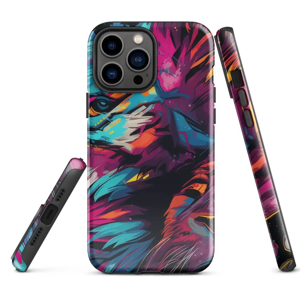 Vivid Majesty: The Modern Lion