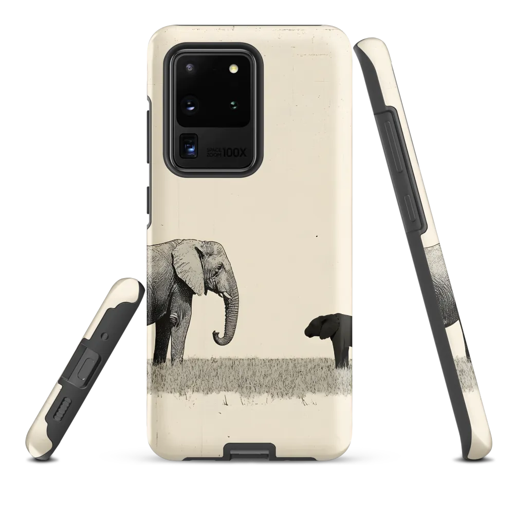 Contrasting Companions | Phone Case |  S20 Ultra | Tough Case | Matte