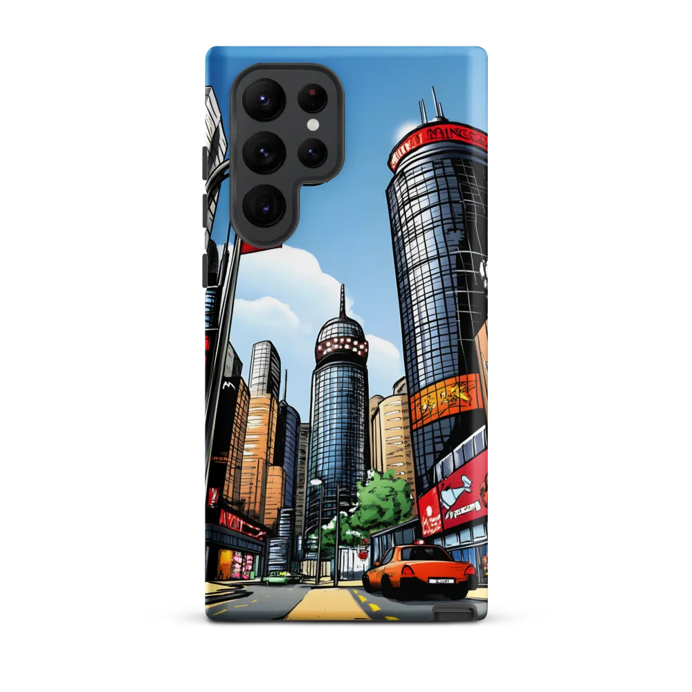 Urban Pulse: A Comic Cityscape