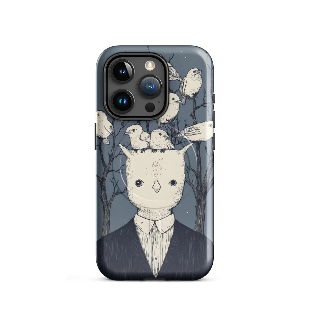 Whispers of the Avian Mind | Phone Case |  15 Pro | MagSafe® Tough Case | Glossy