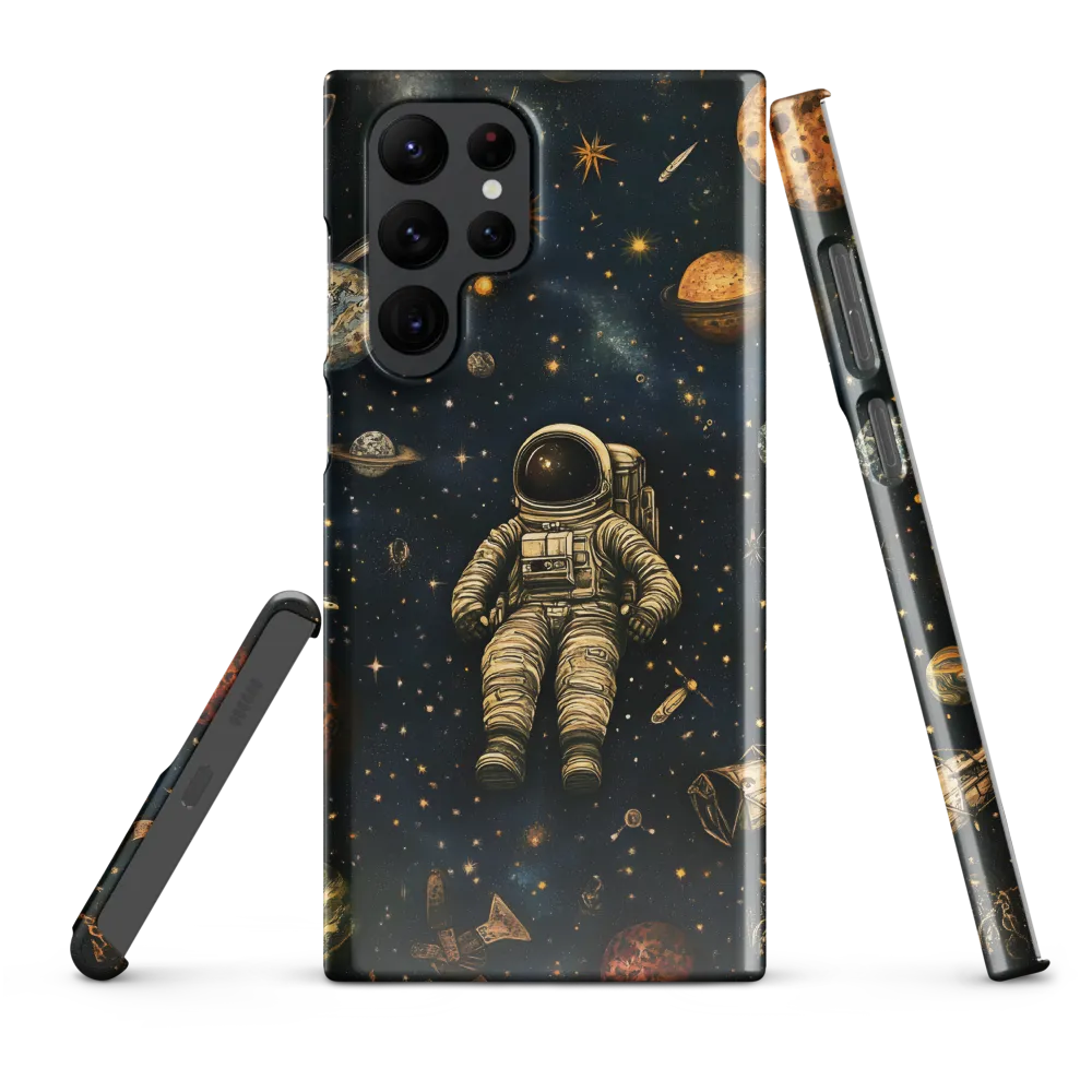 Cosmic Voyage: An Astronaut's Solitude