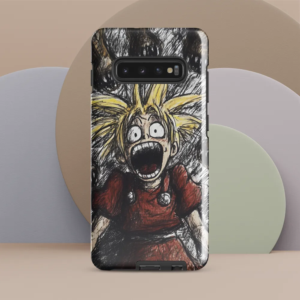 Chased by Shadows | Phone Case |  S10 Plus | Tough Case | Glossy