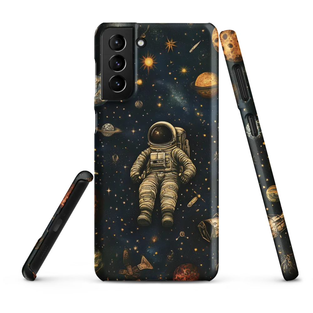 Cosmic Voyage: An Astronaut's Solitude