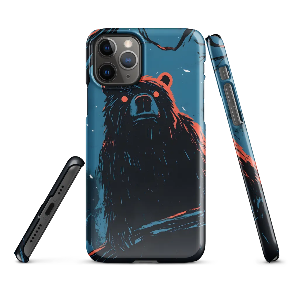Eerie Majesty: A Bear in the Night