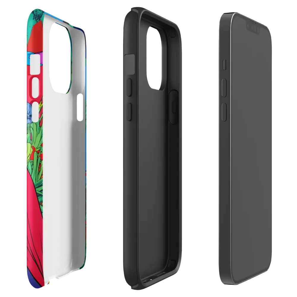 Crowned Surrealism | Phone Case |  13 Pro Max | Tough Case | Matte