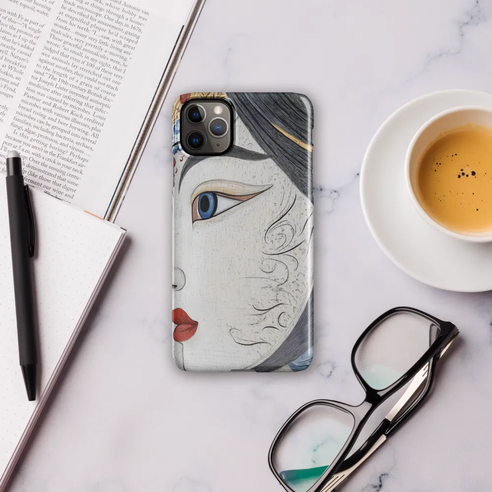 Timeless Serenity: An Ethereal Portrait | Phone Case |  11 Pro Max | Snap Case | Glossy