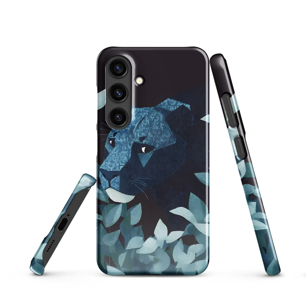 Lurking Blue: The Panther's Gaze