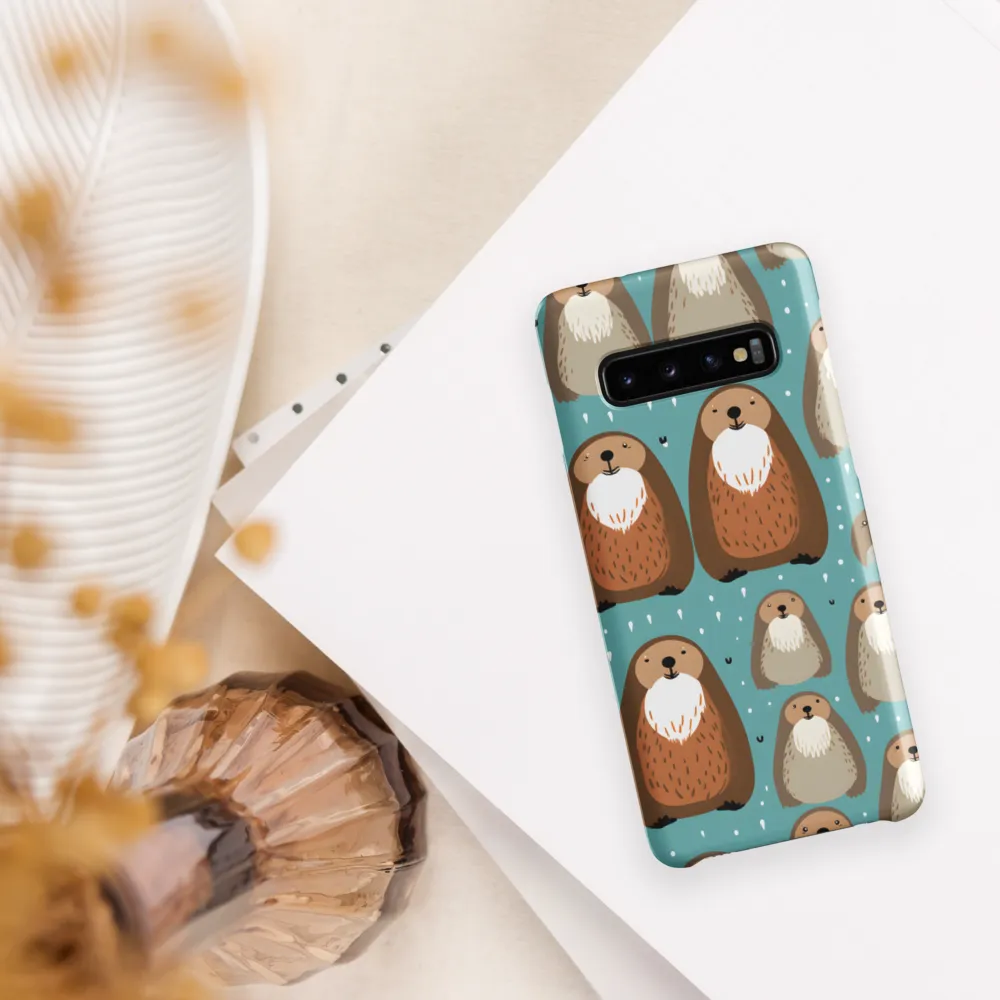 Whimsical Otter Pattern