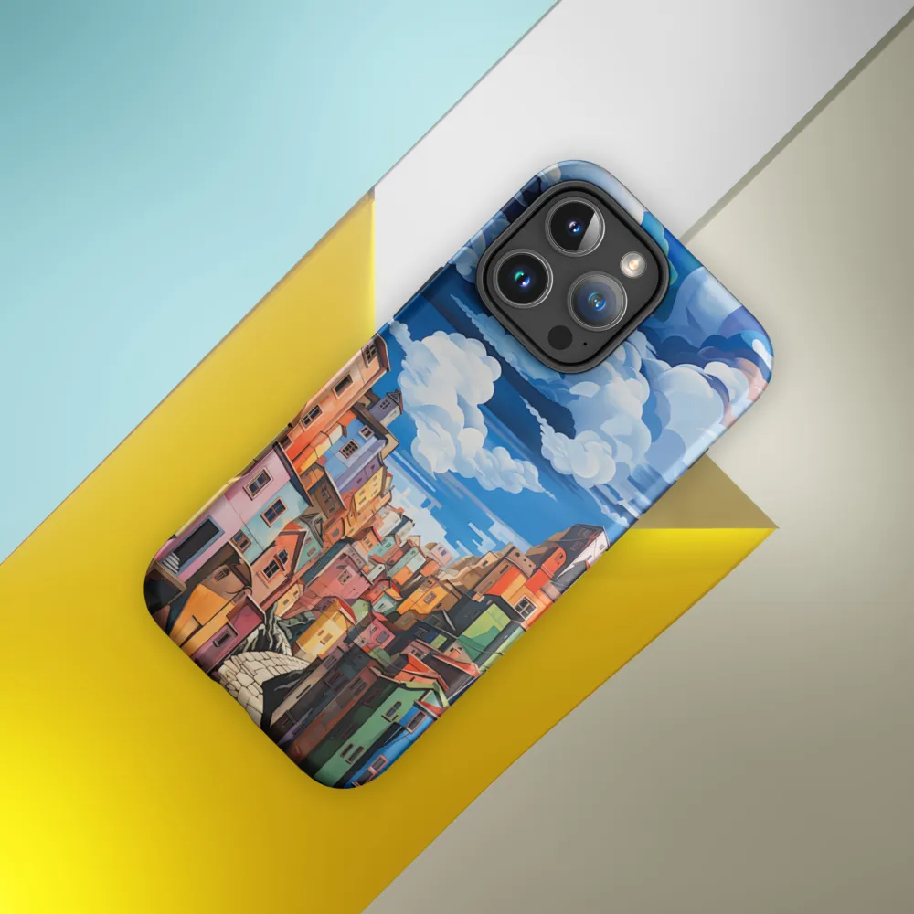 Whimsical Heights: A Vibrant Cityscape