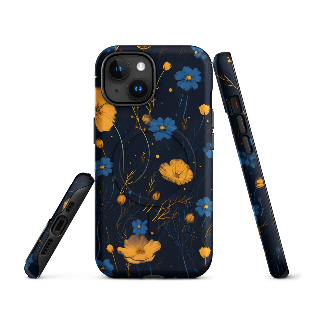 Nocturnal Blossoms | Phone Case |  15 | MagSafe® Tough Case | Matte