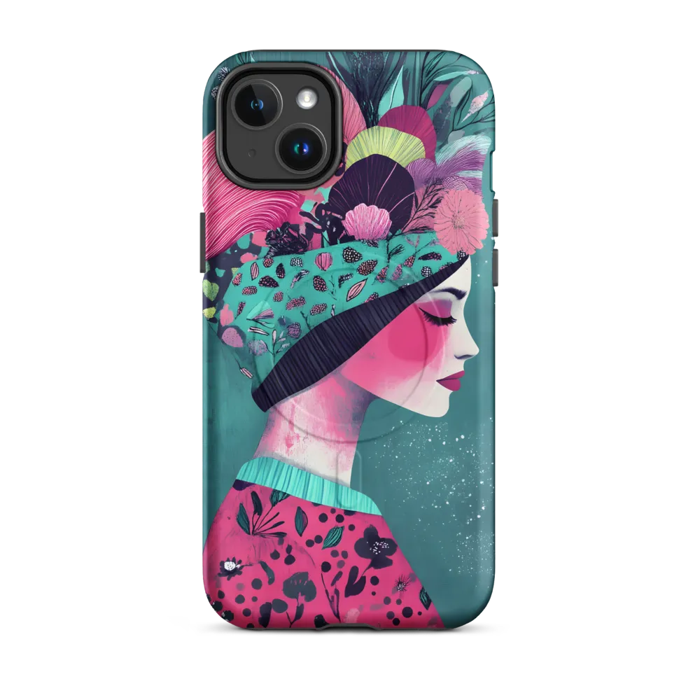 Whimsical Floral Portrait