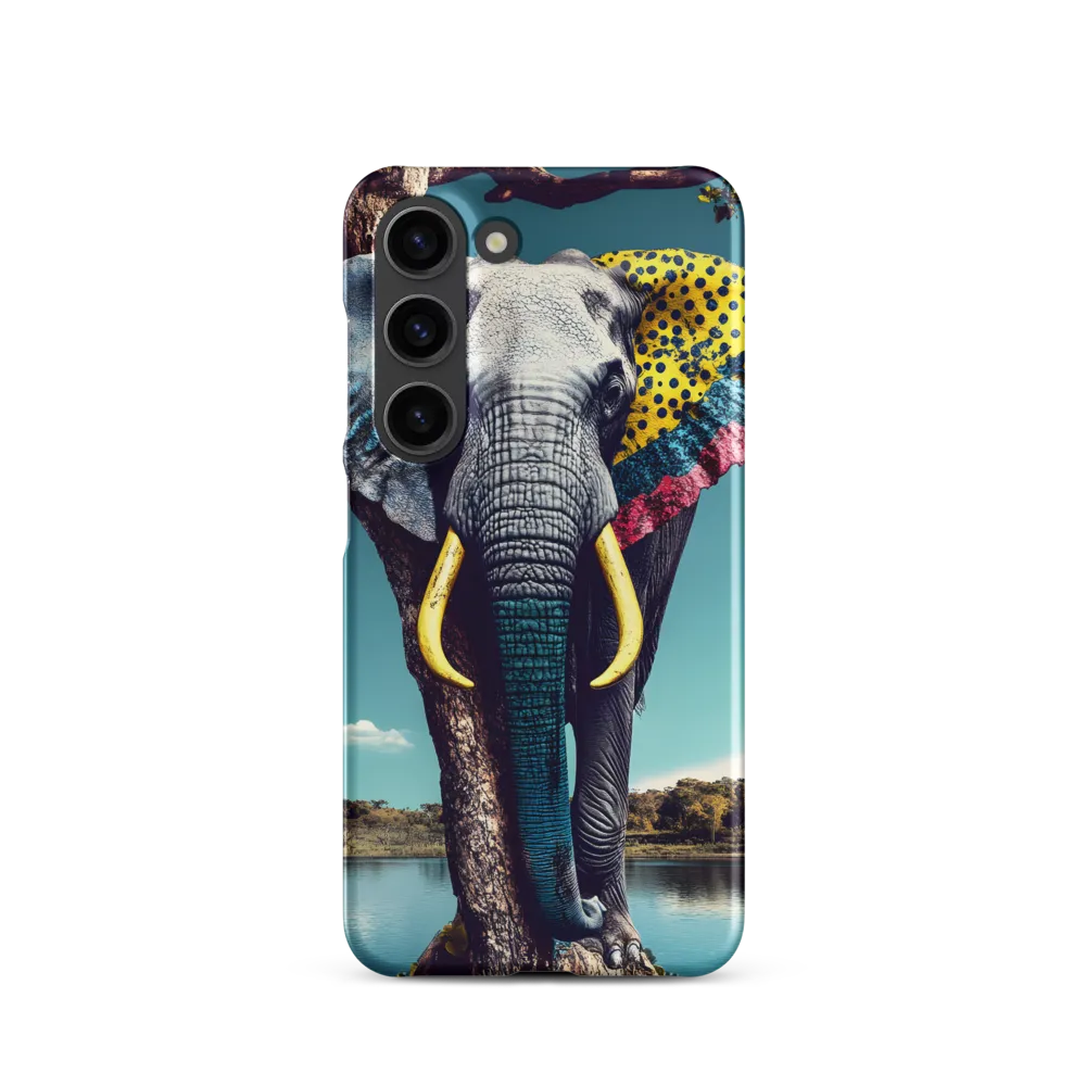 Playful Elegance: The Surreal Elephant