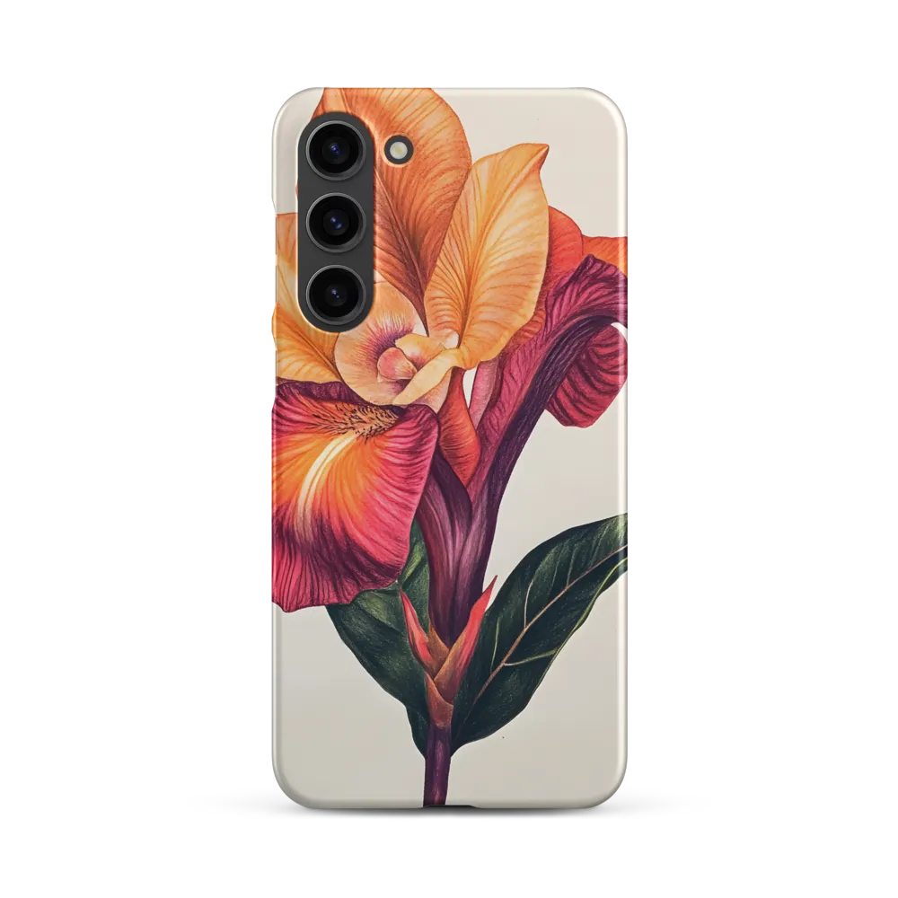 Floral Harmony | Phone Case |  S23 Plus | Snap Case | Matte
