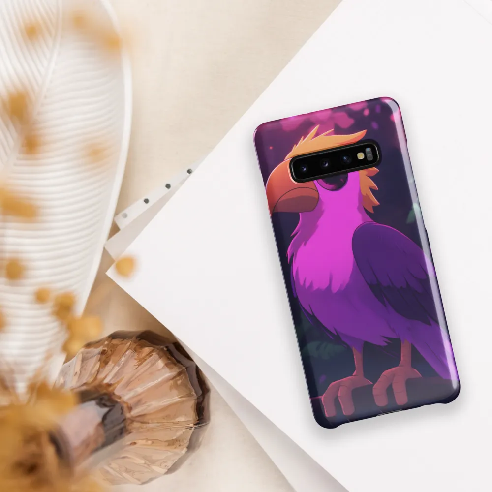 Whimsical Perch | Phone Case |  S10 Plus | Snap Case | Glossy