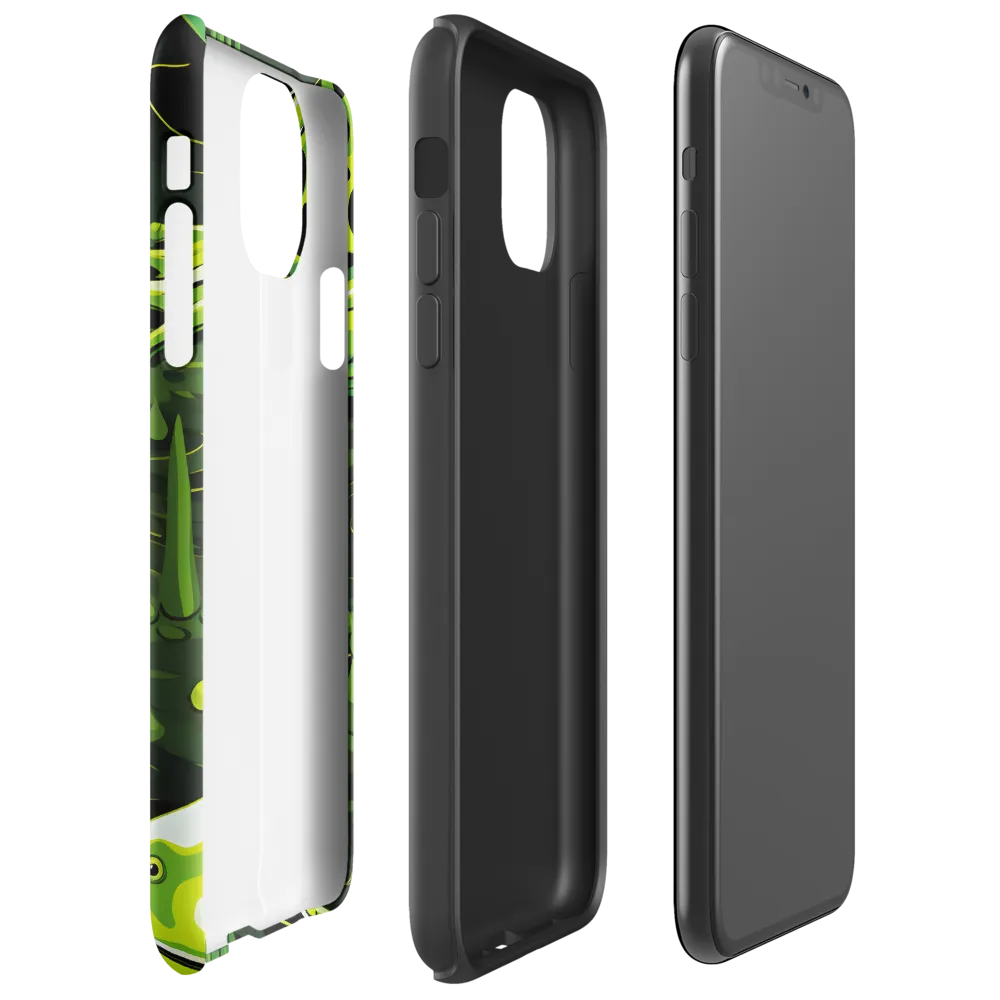 Green Harmony: Life Beneath the Surface | Phone Case |  11 Pro Max | Tough Case | Glossy