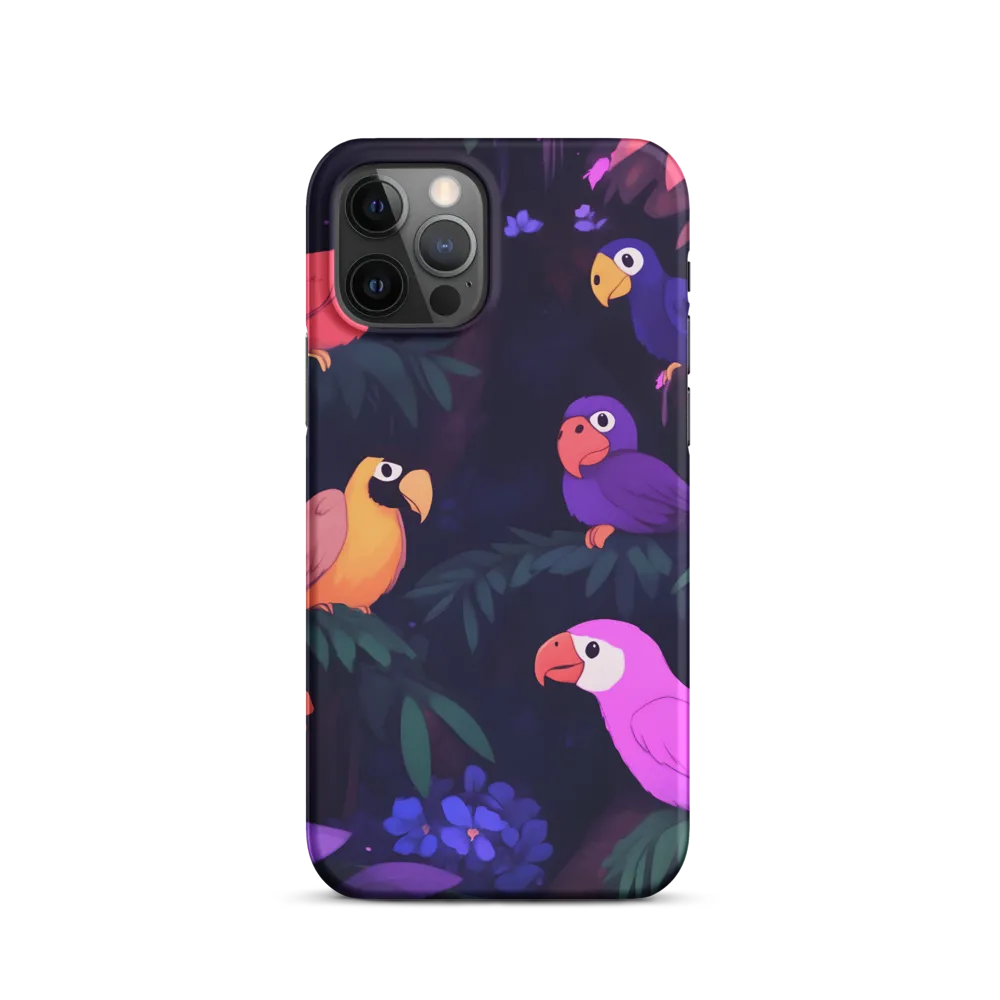 Tropical Parrot Playground | Phone Case |  12 Pro | Snap Case | Matte