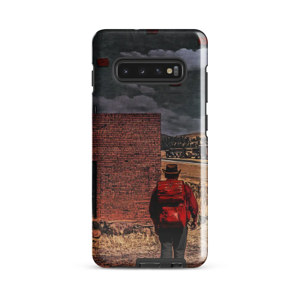 Journey Through a Surreal Landscape | Phone Case |  S10 Plus | Tough Case | Glossy