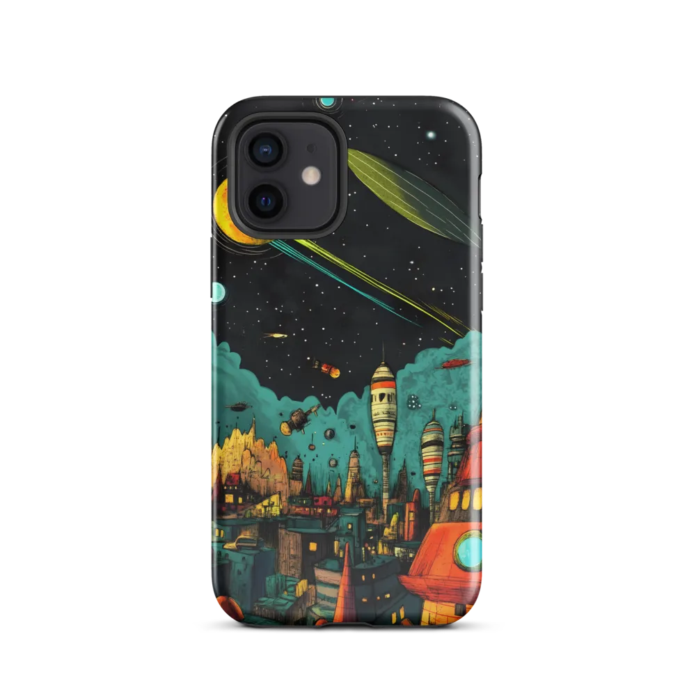 Galactic Cityscape: A Journey Through Imagination
