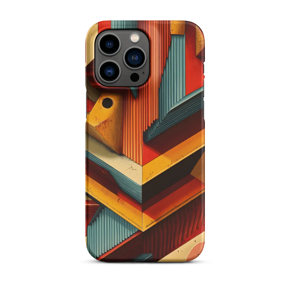Geometric Harmony | Phone Case |  14 Pro Max | Snap Case | Matte