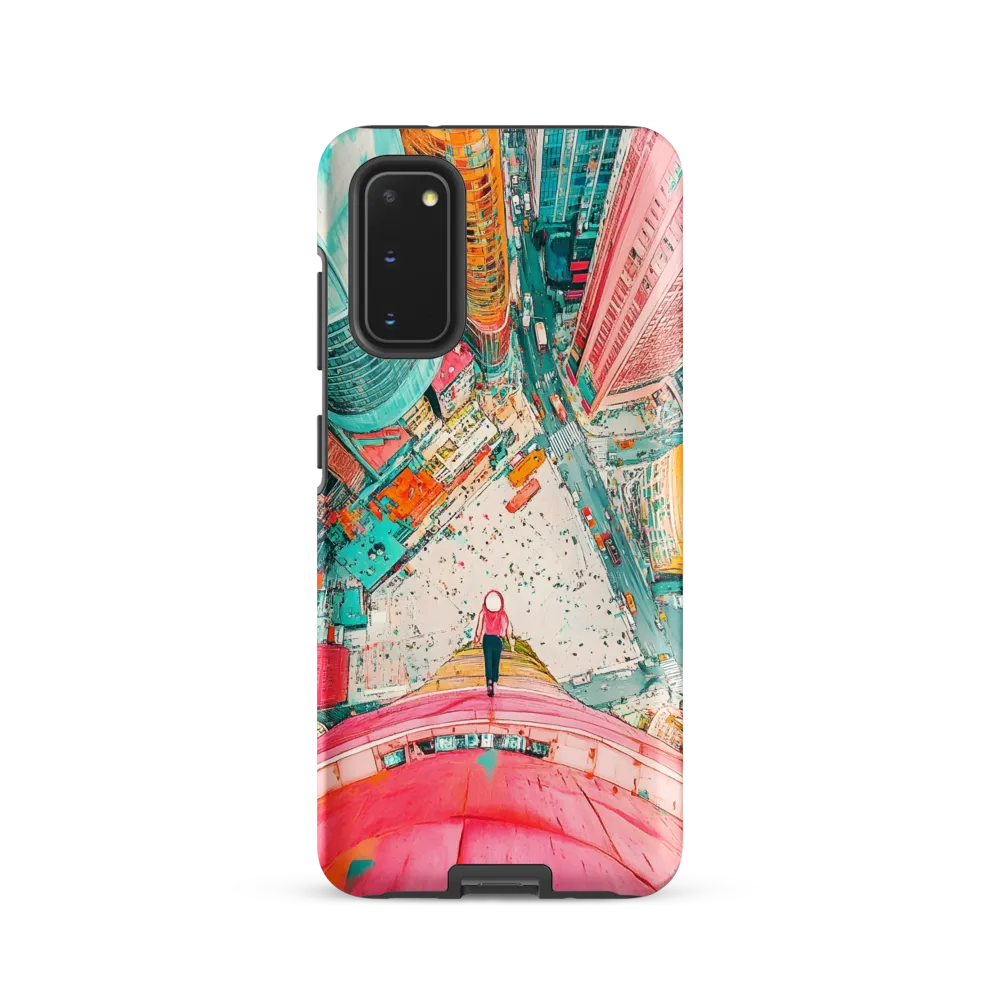 Vertical Horizons: A Surreal Cityscape Adventure | Phone Case |  S20 | Tough Case | Matte