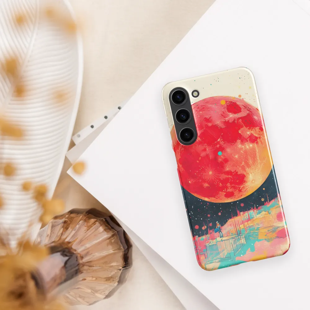 Crimson Dreams: A Lunar Exploration