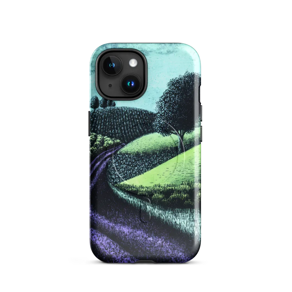 Winding Serenity: A Modern Landscape